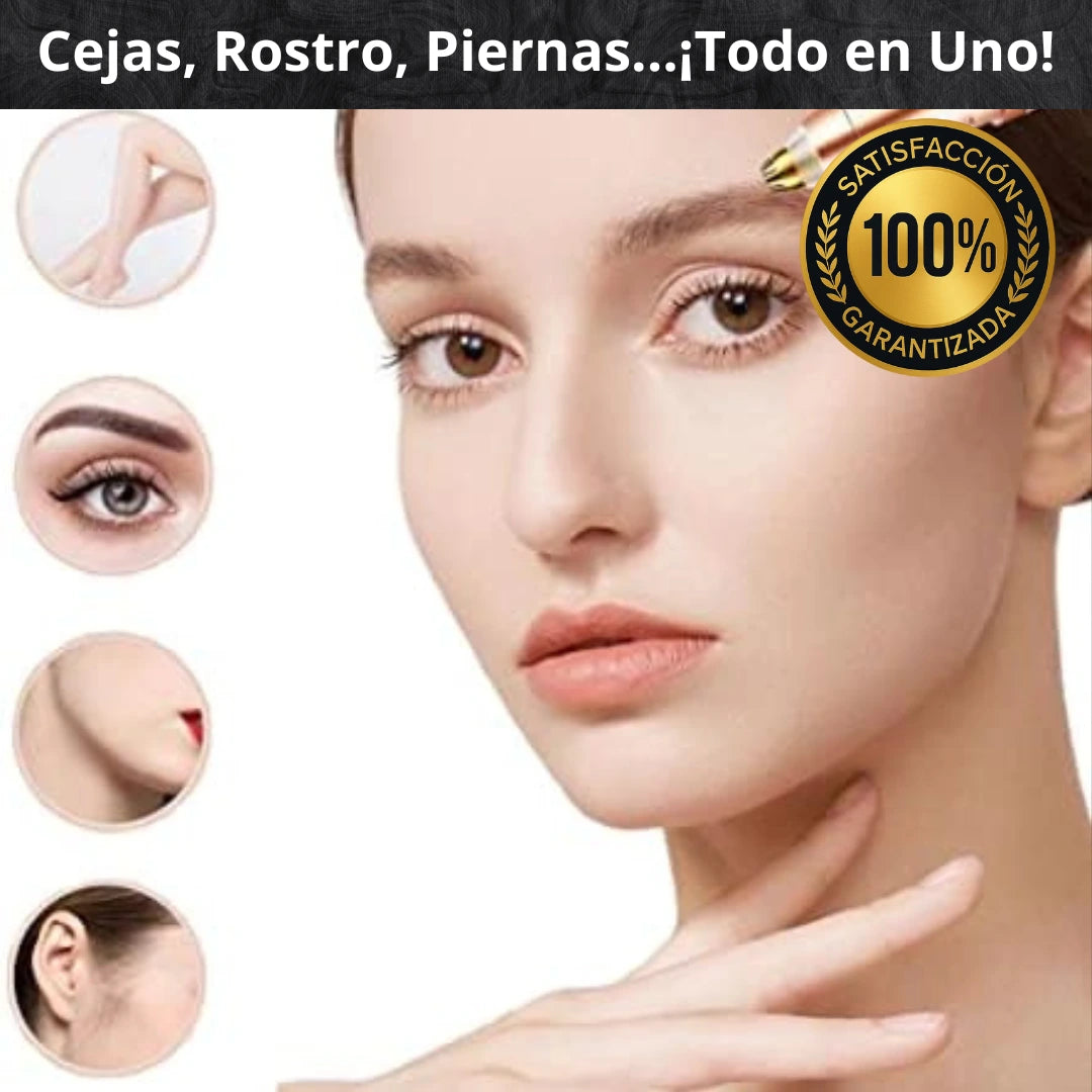 BrowLuxe™ – Depilador de Cejas Eléctrico
