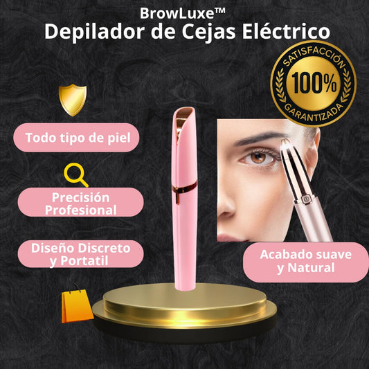 BrowLuxe™ – Depilador de Cejas Eléctrico